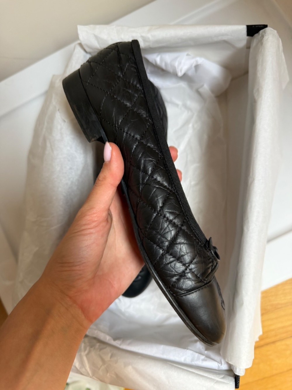 Chanel Quilted Ballet Flats - Picture 3 of 6